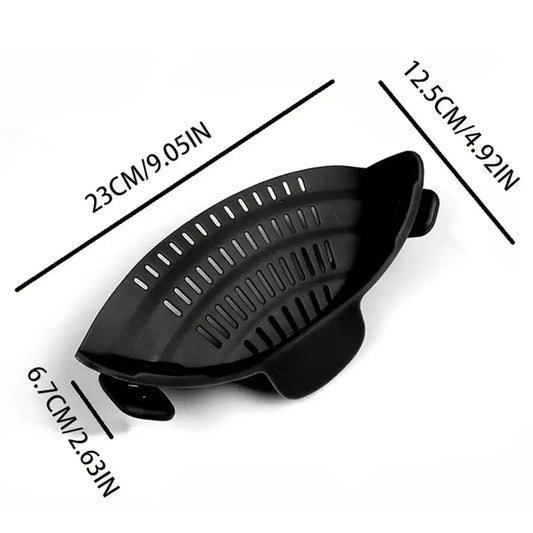 Adjustable Silicone Kitchen Colander Clip