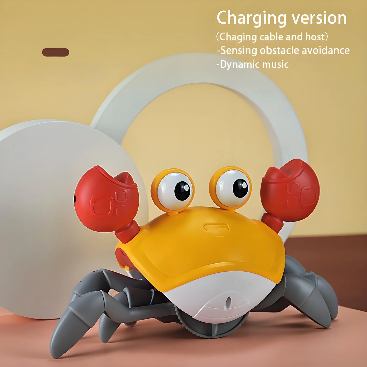 1Pc Escape Crab Crawling Electronic Pet With Music