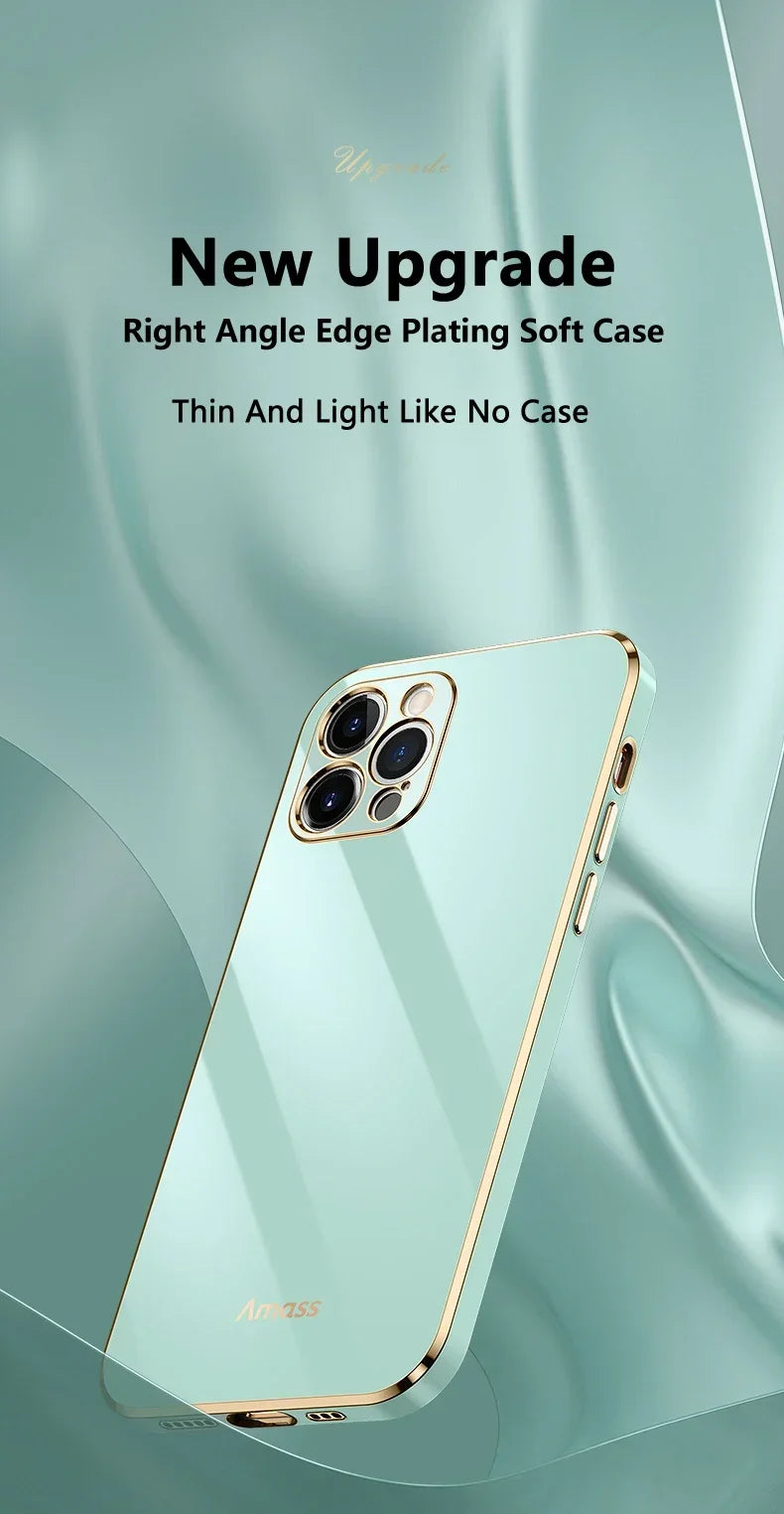 Solid Color Phone Case For iPhone