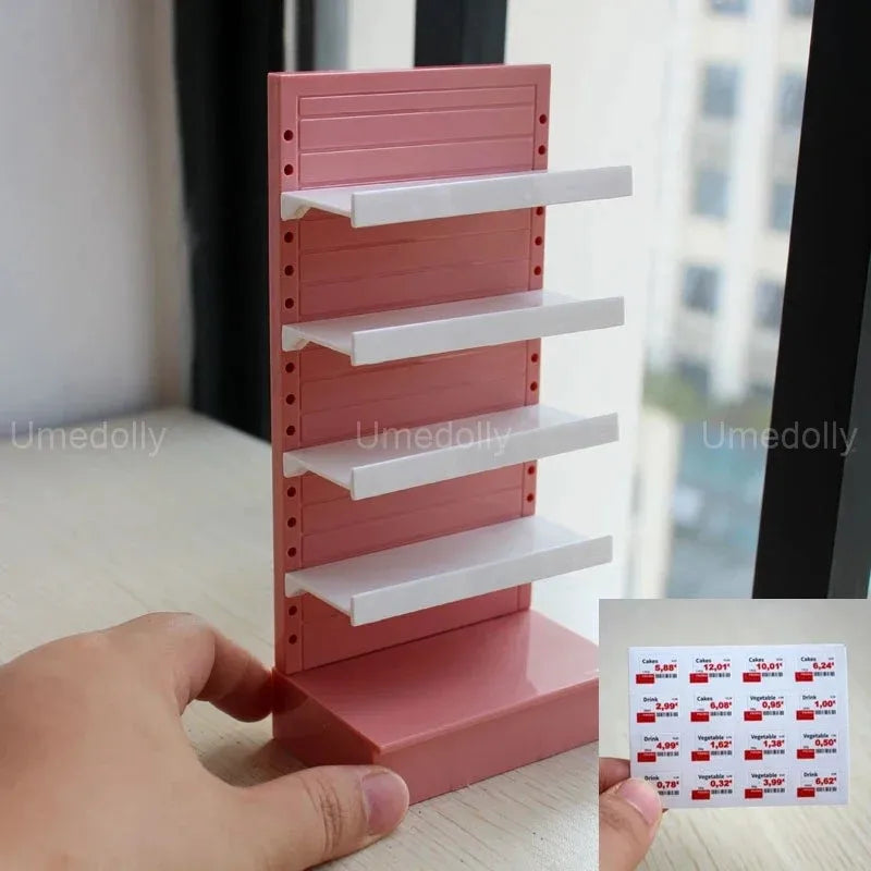 1/6 Scale Miniature Dollhouse Supermarket Store Toy