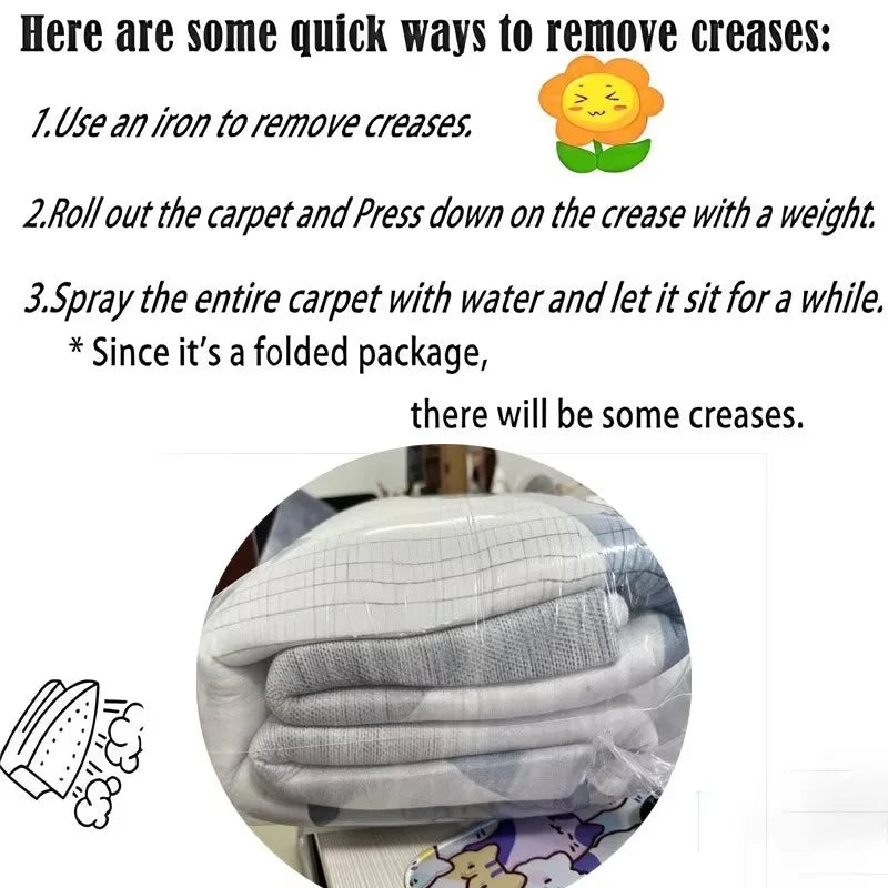 Dazzling 3D Visual Geometry Pattern Carpet