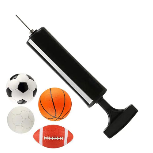 Handheld Sports Ball Lightweight Red Pump