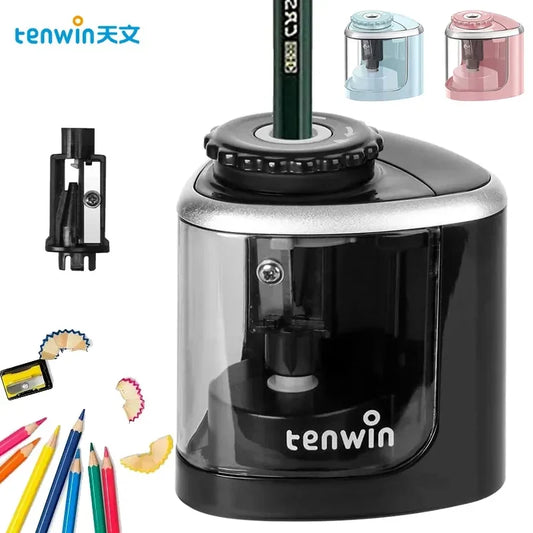 Tenwin 8005 Portable Electric/Manual Pencil Sharpener