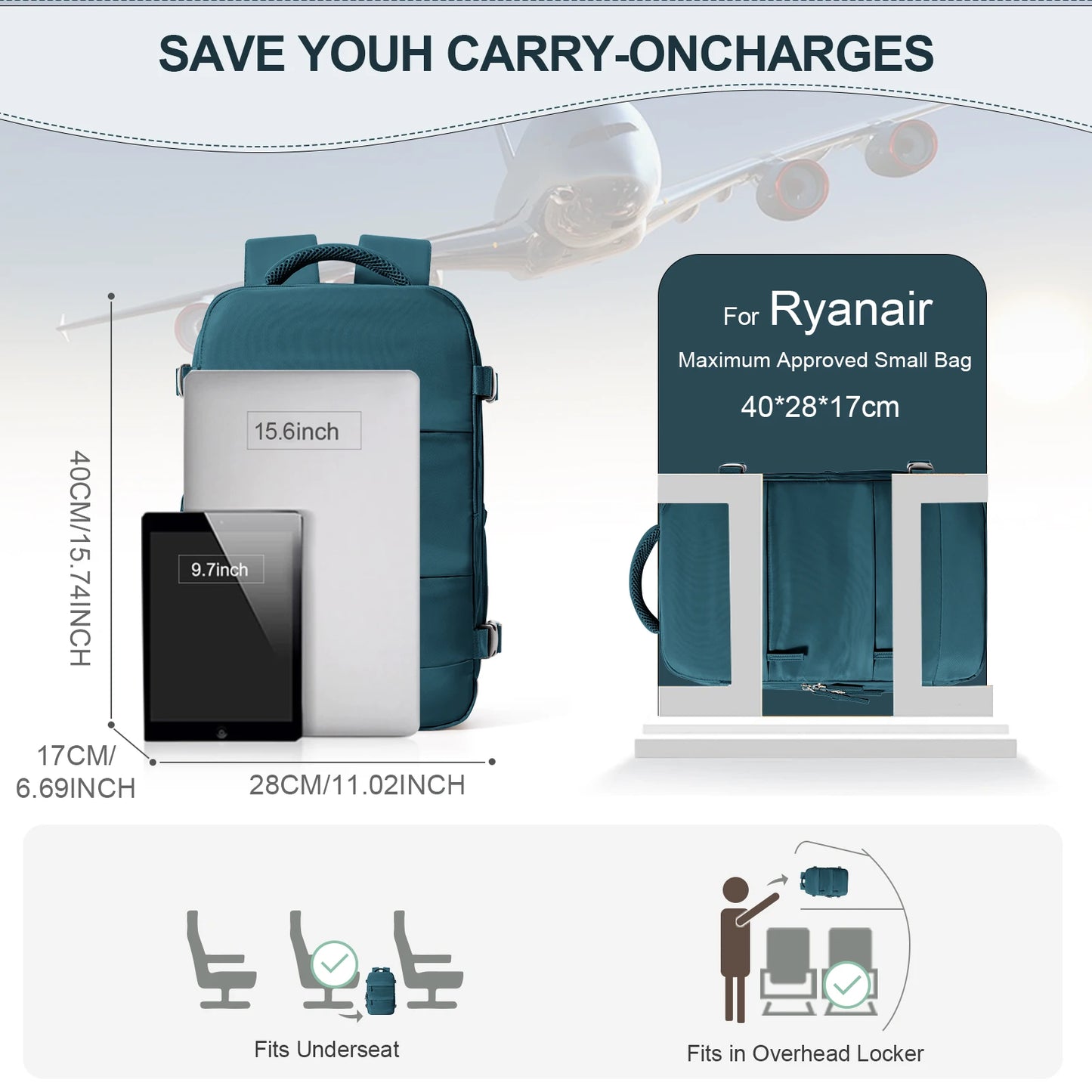 40x20x25 Travel Backpack