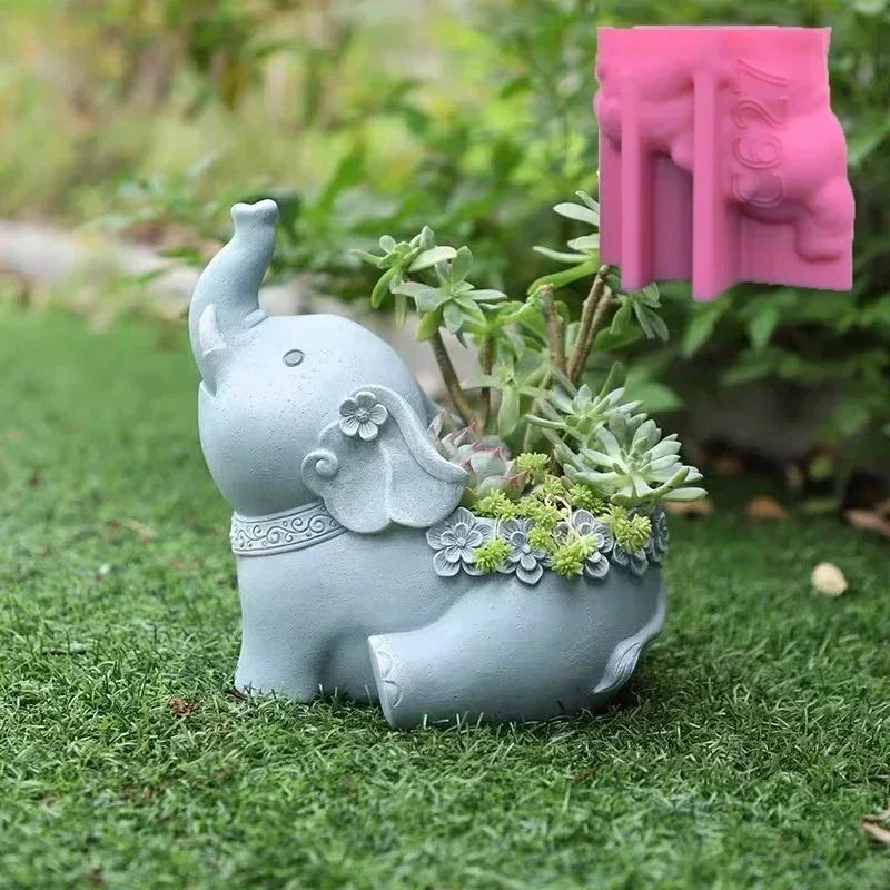 Elephant Plant Flowerpot