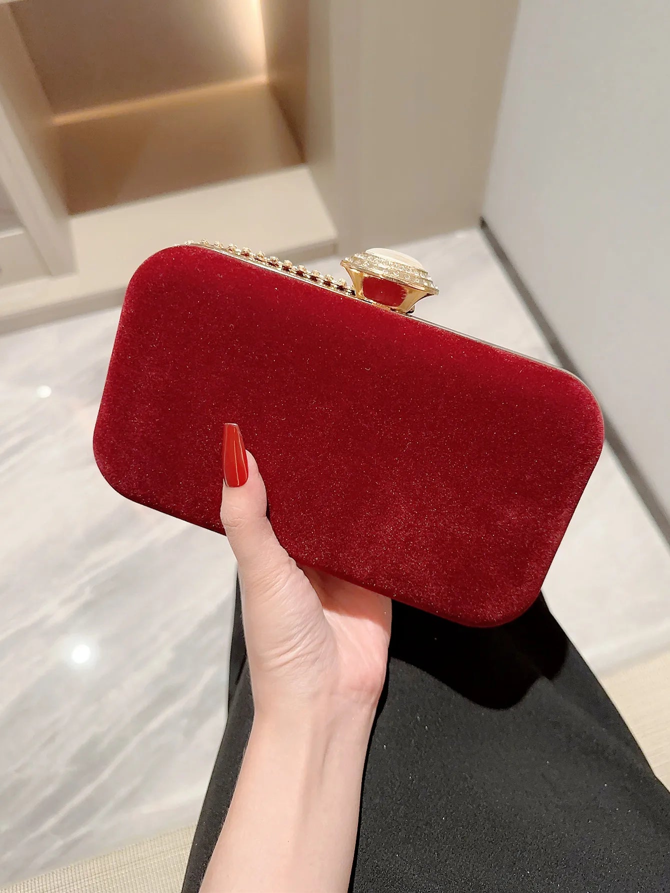 Velvet Evening Bag