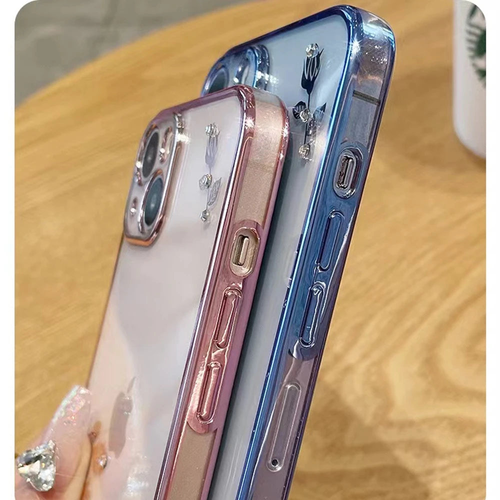 Glitter Rhinestone Phone Case for Motorola