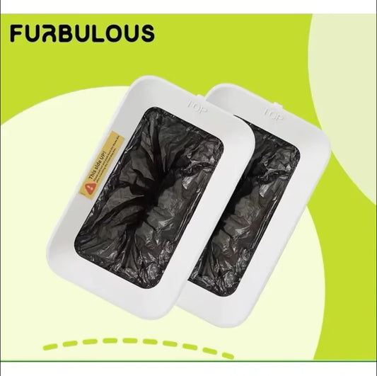 Automatic Cat Litter Box Trash Bag Holder