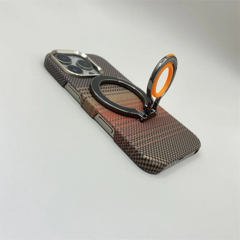 Carbon Fiber Magsafe Phone Case For iPhone