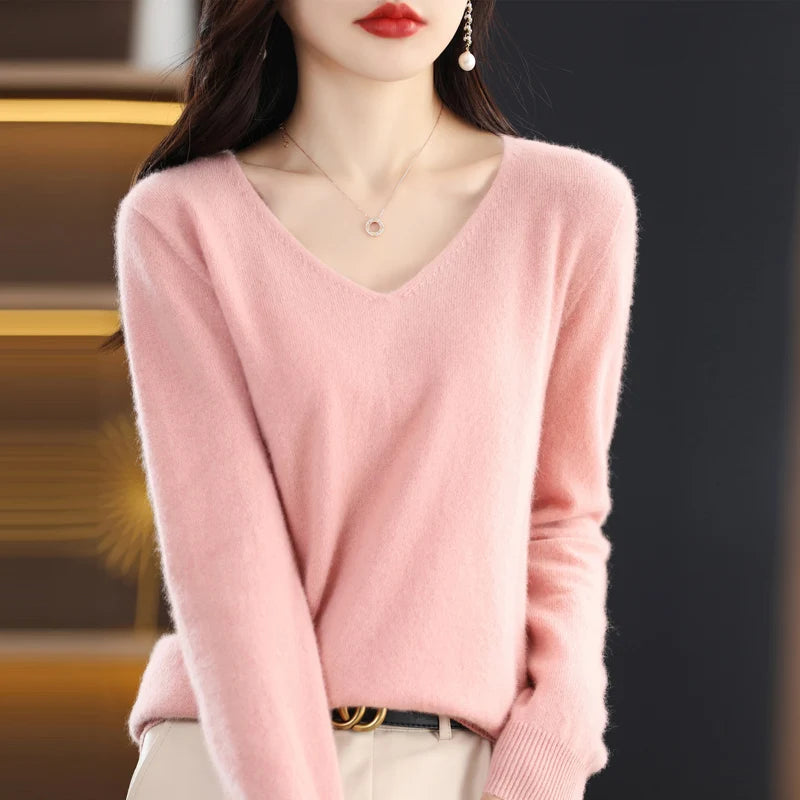 100% Pure Wool Cashmere Sweater