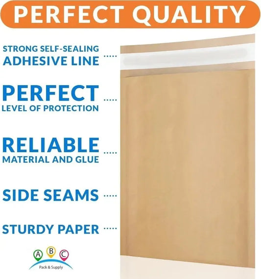Padded Kraft Mailing Bags with Waterproof Bubble Protection