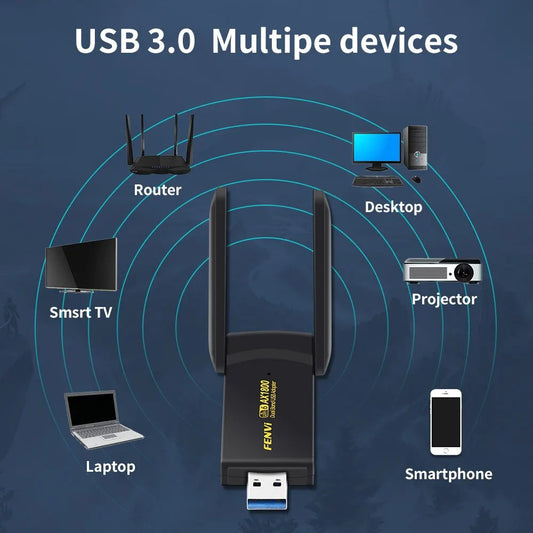 AX1800 Dual-Band USB 3.0 Wireless Network Adapter