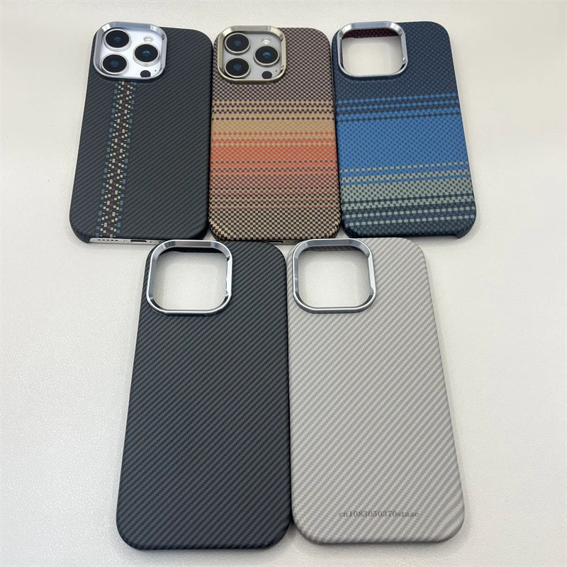 Carbon Fiber Magsafe Phone Case For iPhone
