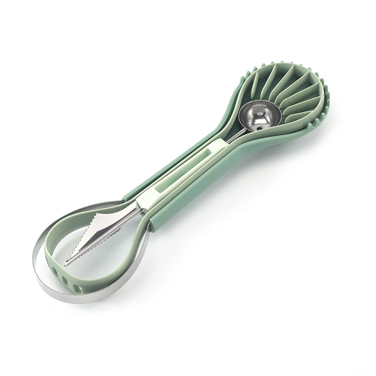 Aihogard 3-in-1 Watermelon Slicer, Scoop & Carving Tool