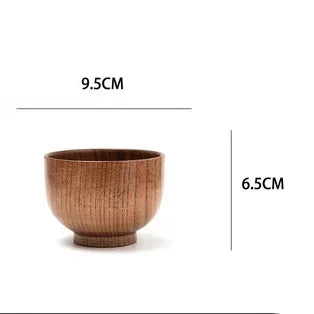 Japanese Style Wooden Bowl