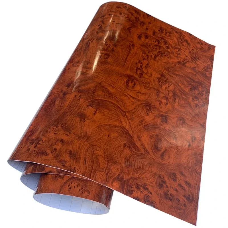 Wood Grain Film Wrap Vinyl Car Stickers