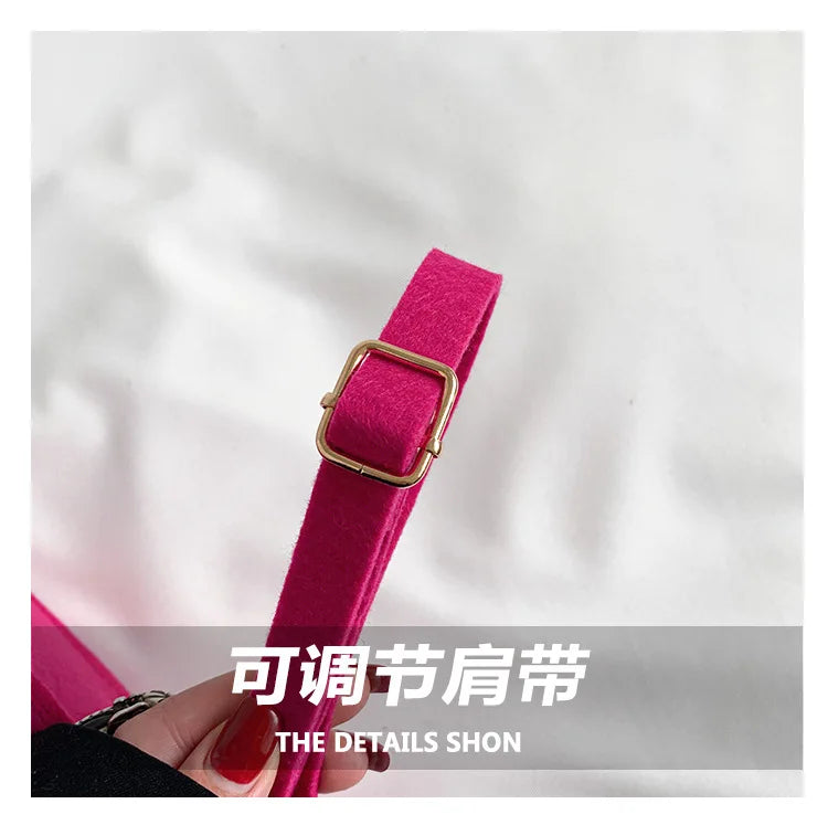 Shoulder Diagonal Two-Piece Bag