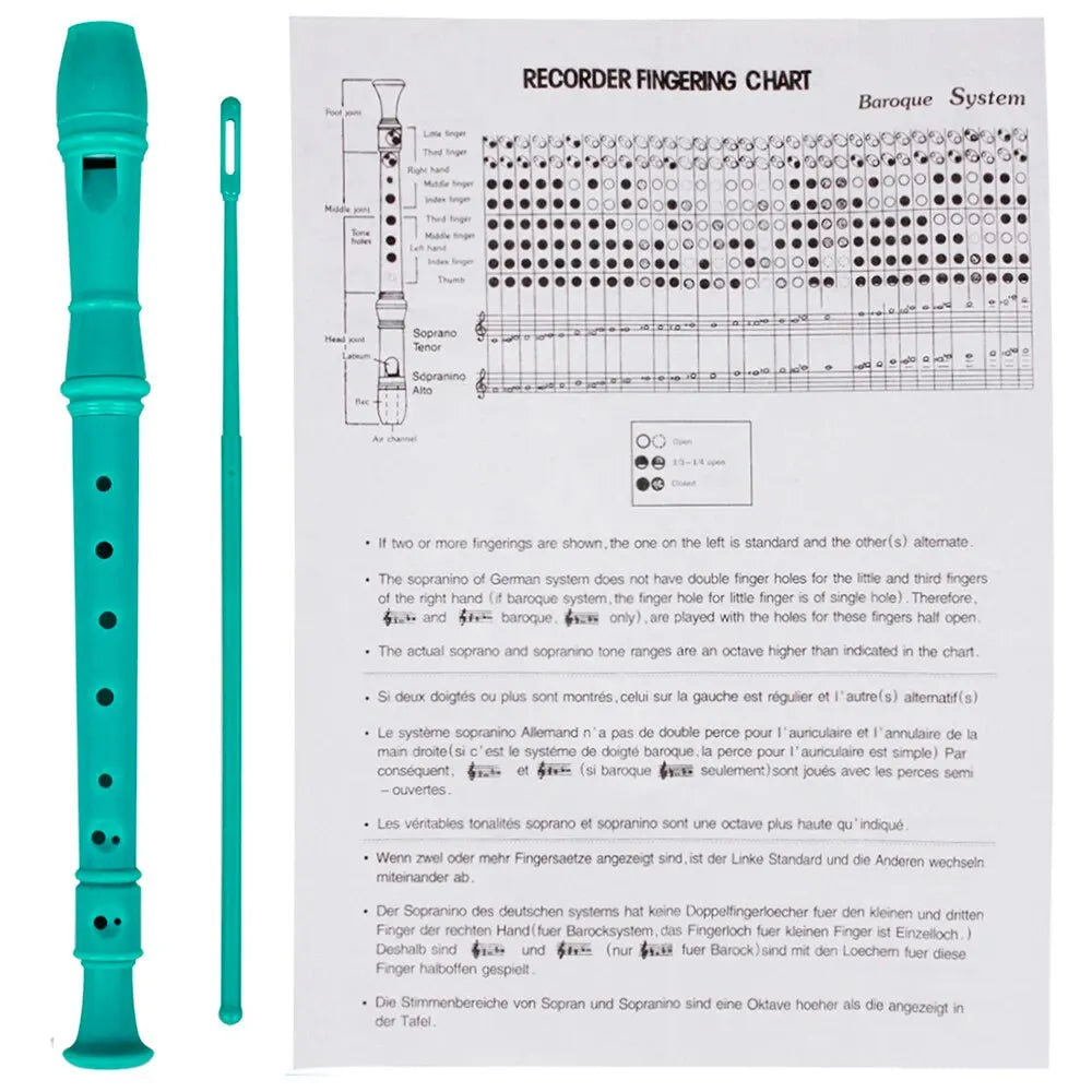 8 Hole Clarinet Long Flute