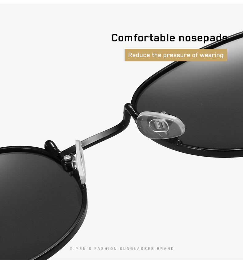 Metal Polarized Sunglasses UV400 Unisex