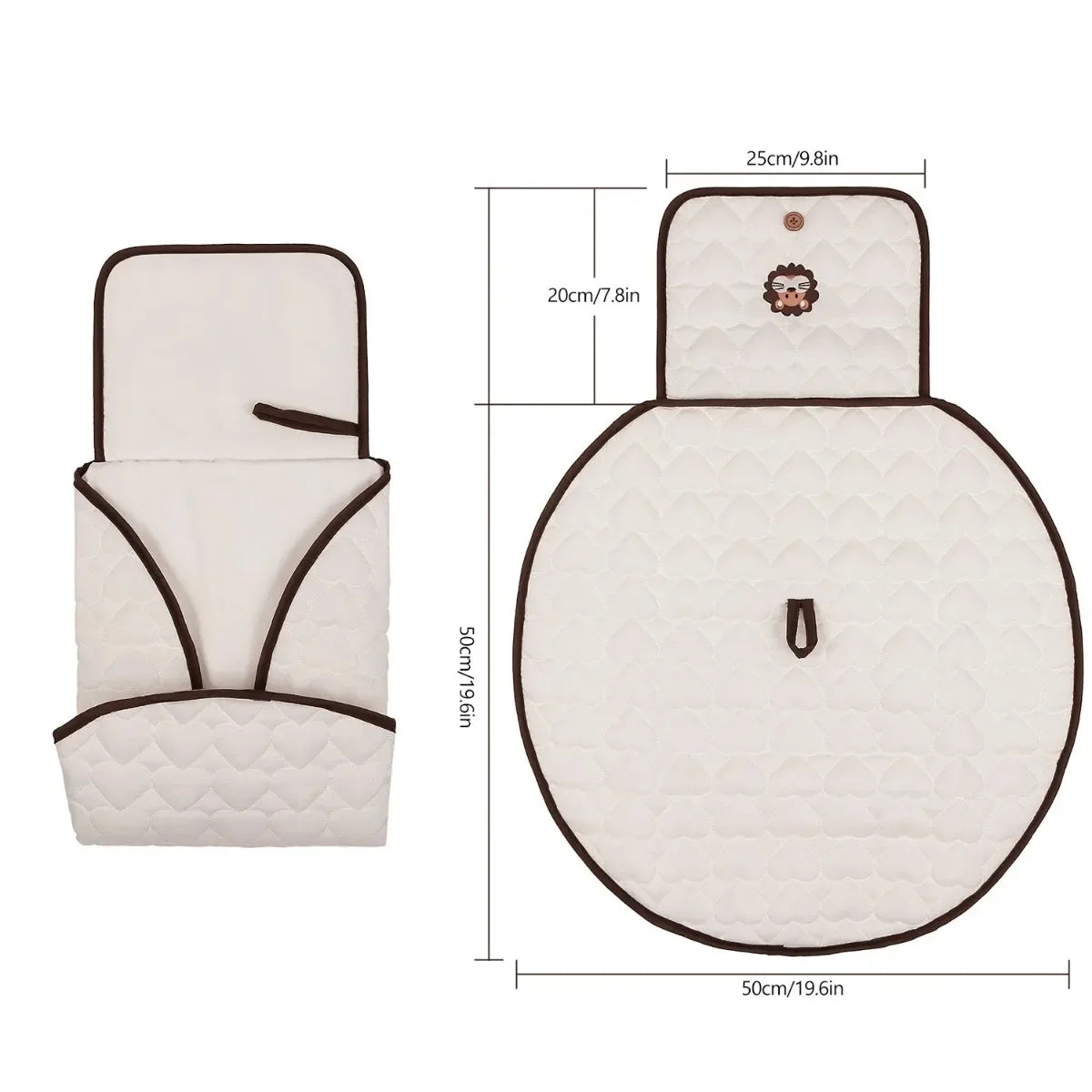 Baby Foldable Diaper Changer
