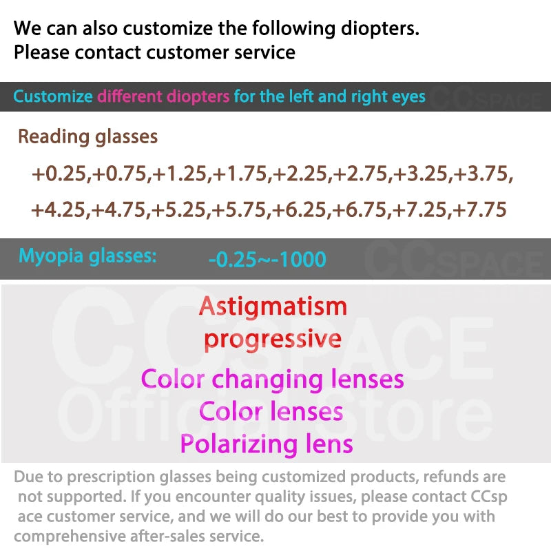 Cat Eye Anti Blue Light Presbyopia Eyeglasses