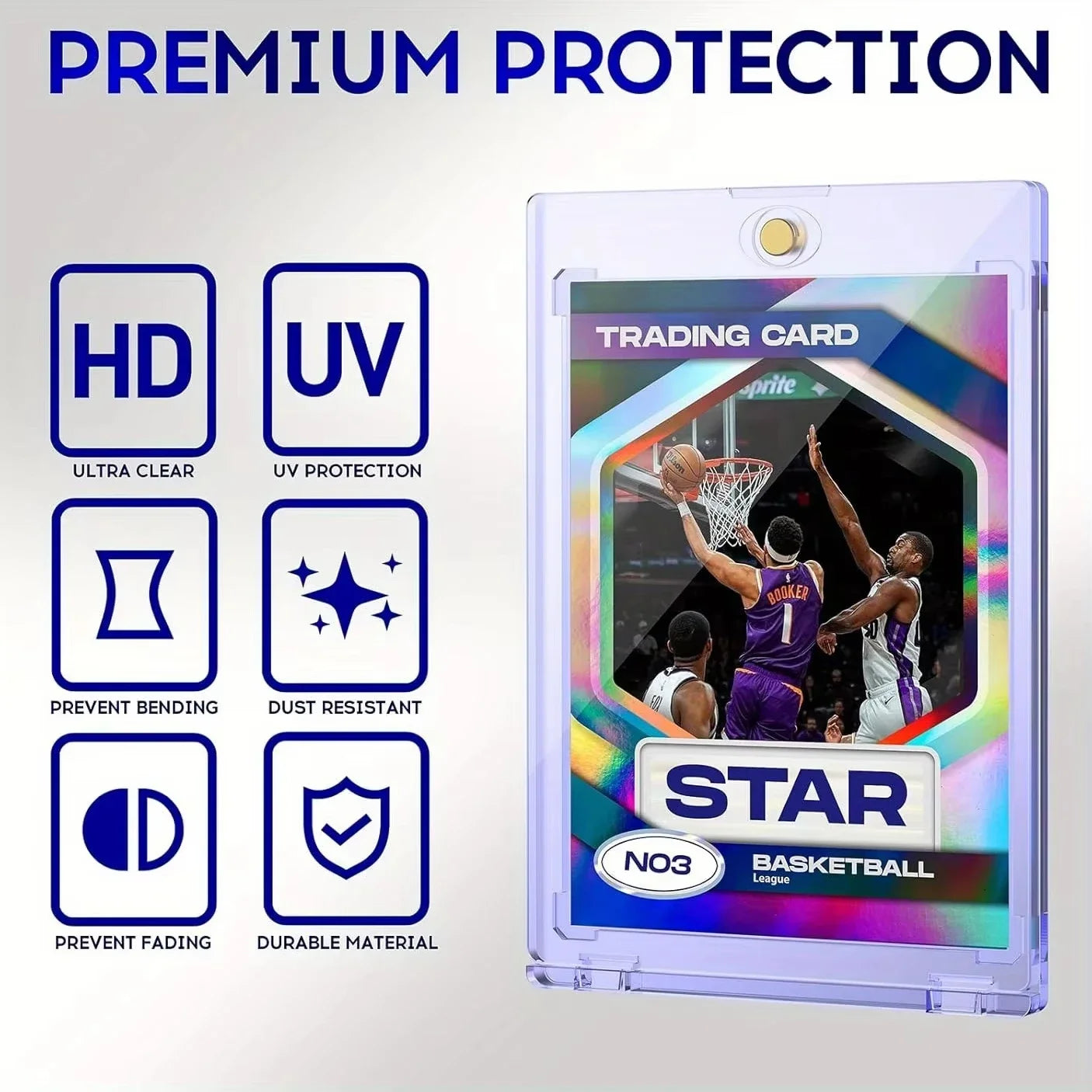 35PT Magnetic Trading Card Holders