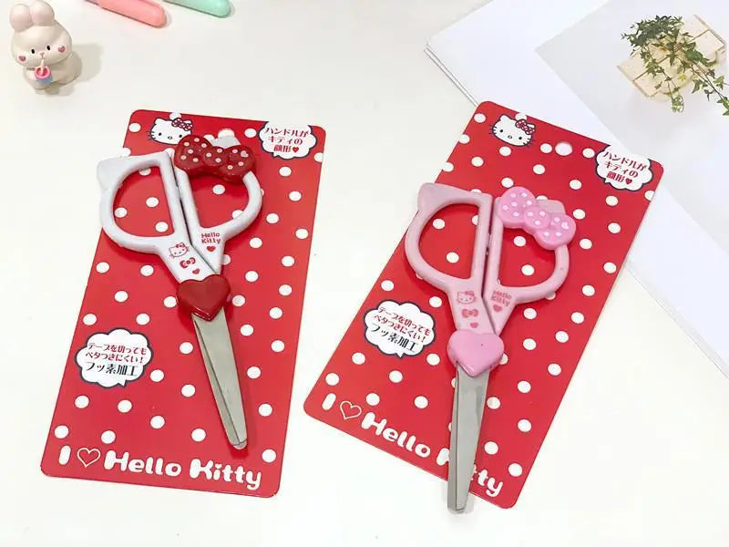 San Liou Cute Cartoon Hello Kitty My Melody Kuromi Scissors