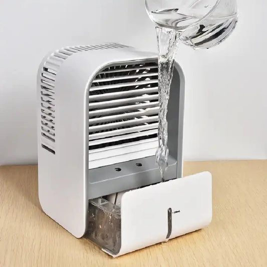 Portable USB Air Cooler Fan with Humidifier