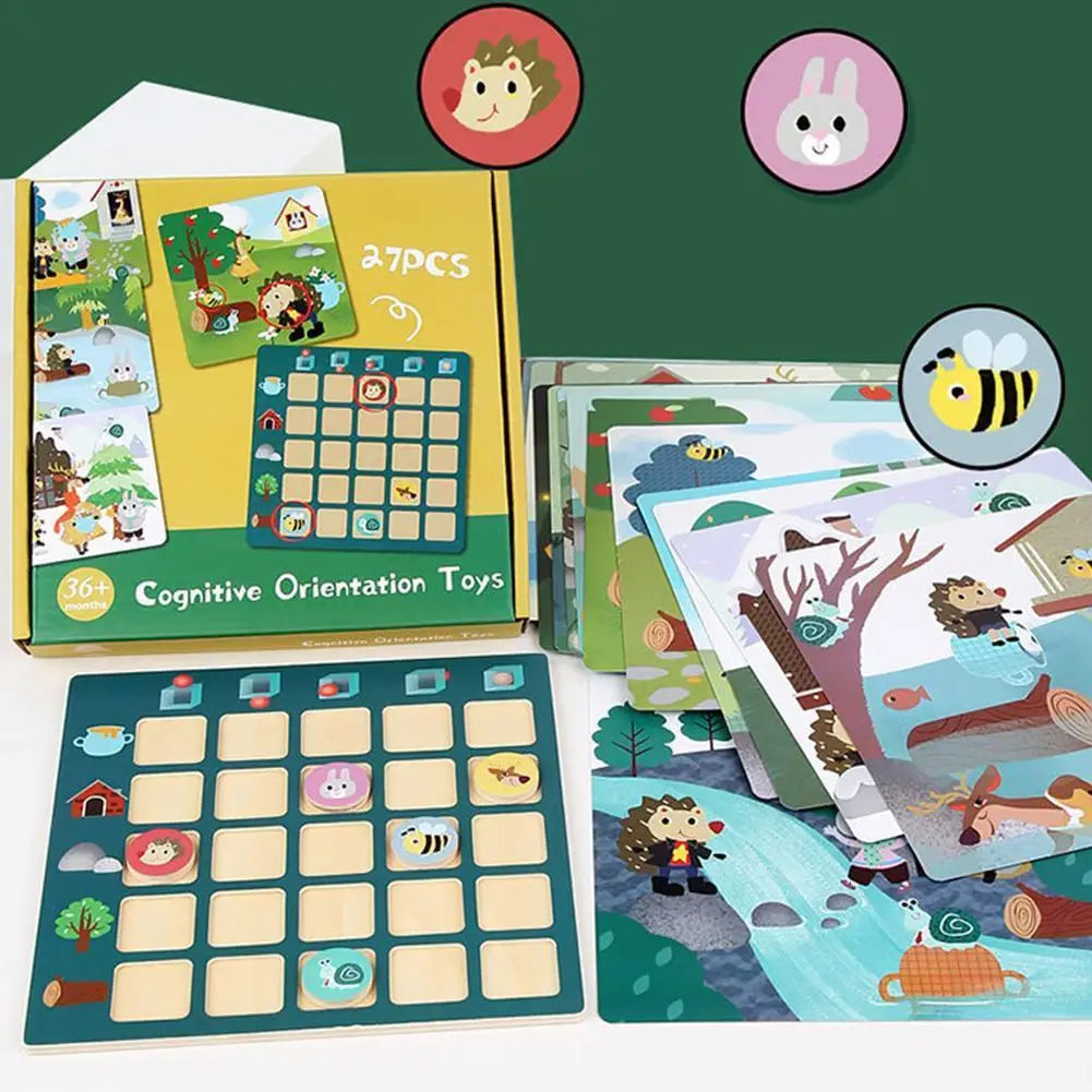 Logical Thinking Montessori Preschool Puzzle Game
