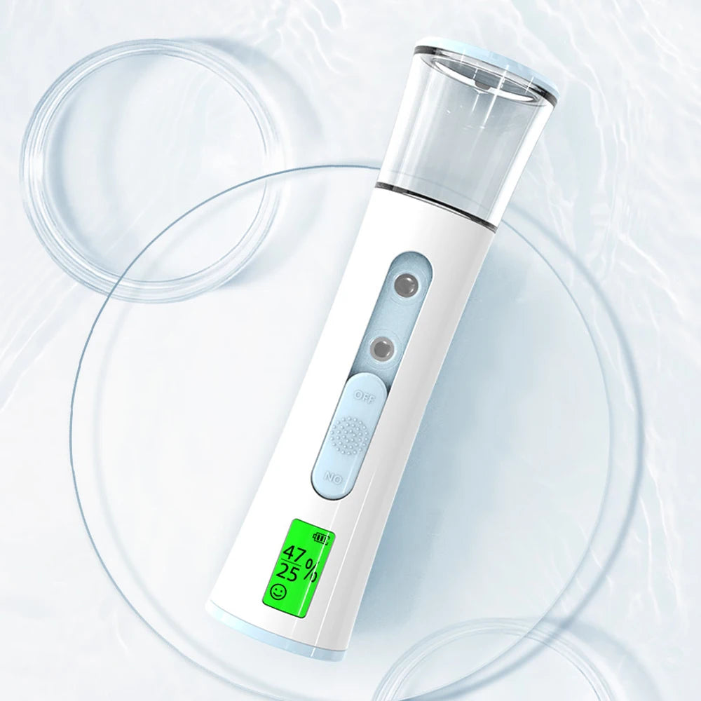 Nano Mist Sprayer 30ml LED Skin Moisture Test