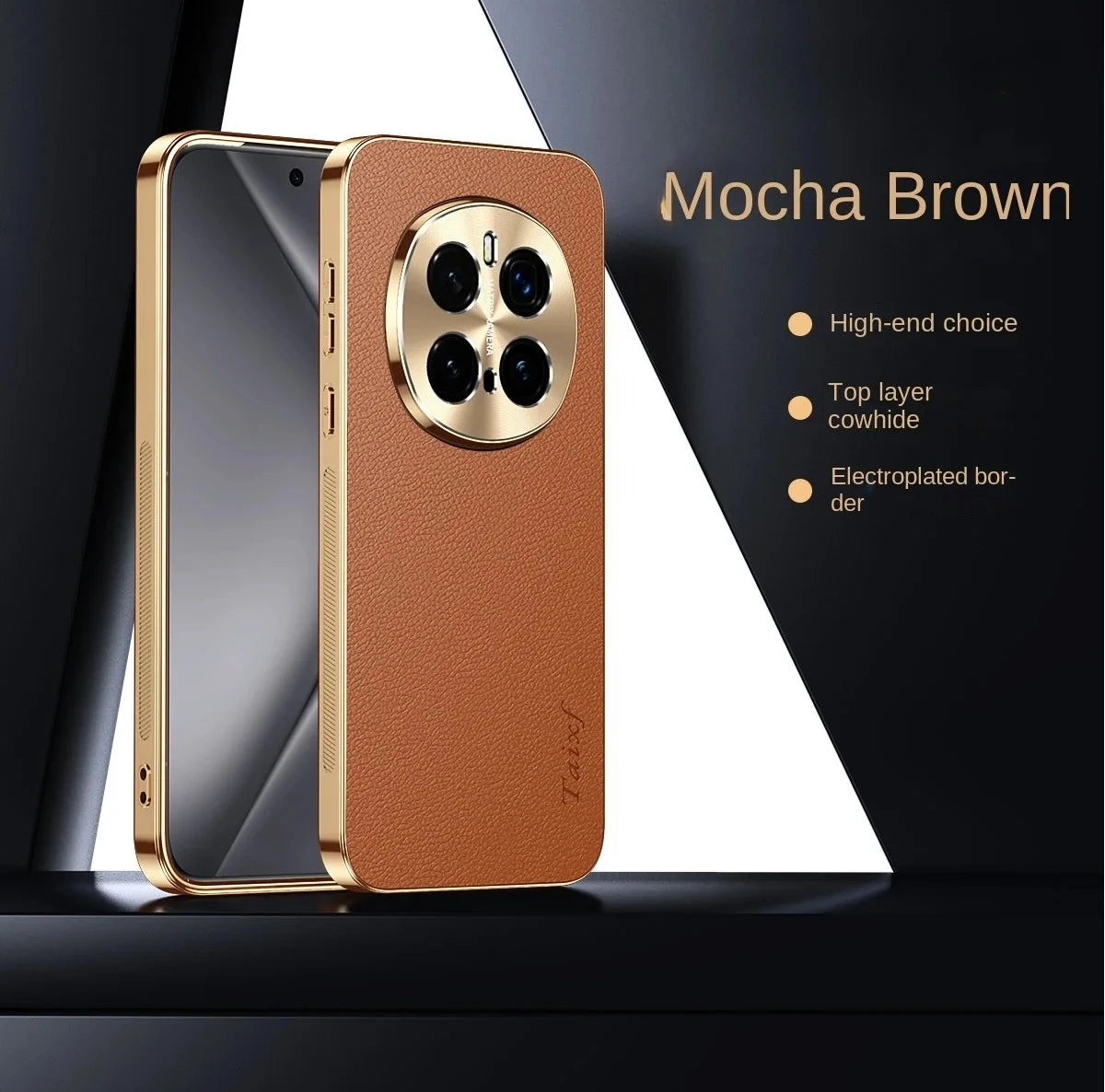 Mobile Phone Case – Leather Plating Shockproof Cover For Honor Magic