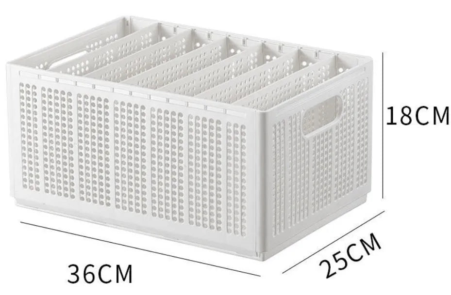 Foldable Wardrobe Clothes Storage Organizer Box