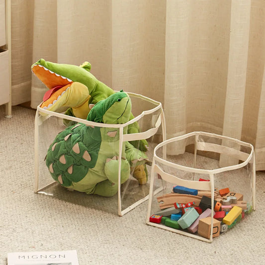 Transparent Toy Storage Basket
