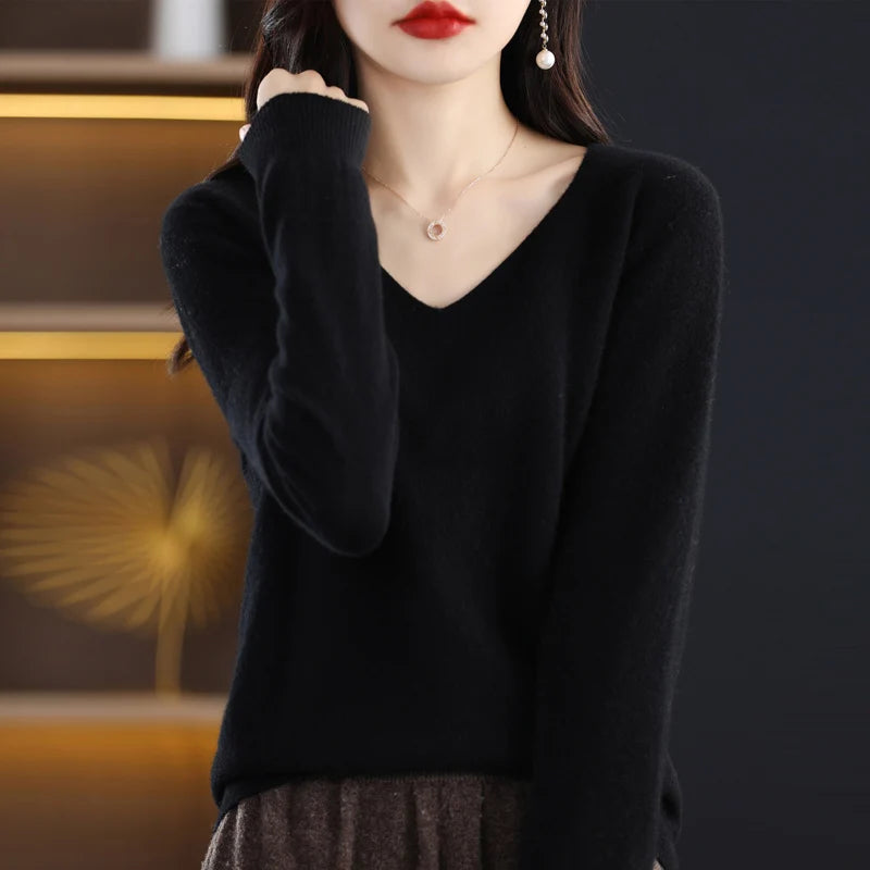 100% Pure Wool Cashmere Sweater