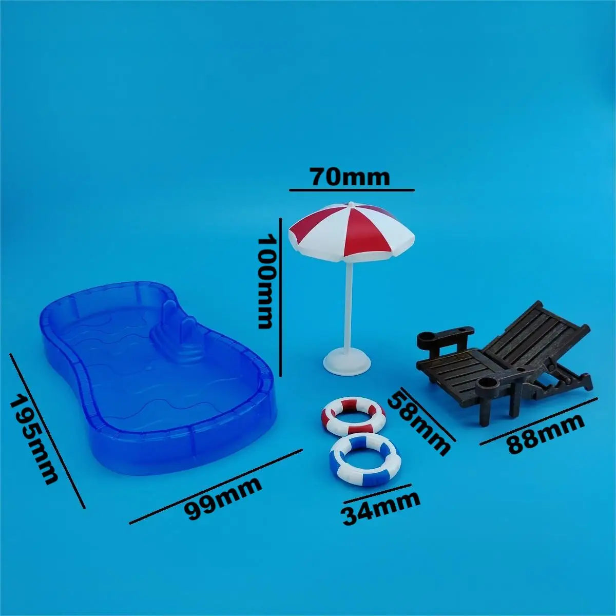 Dollhouse Miniature Toys Forest