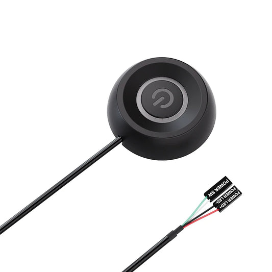 External Desktop PC Power Button Switch with 1.8m Cable