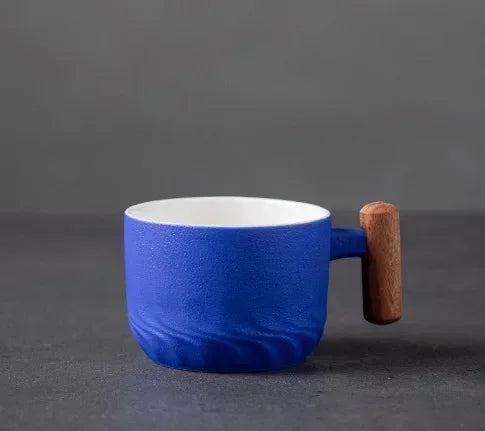 80ml Creative Handmade Ceramic Retro Coffee Mug