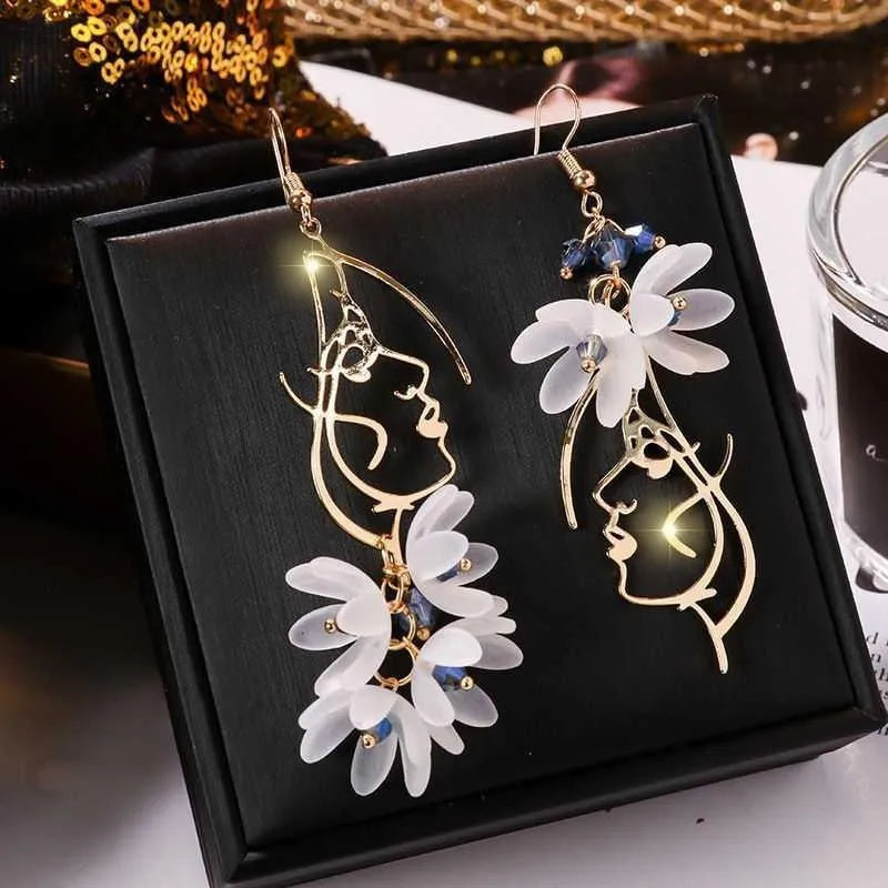Long Irregular Tassel Earrings