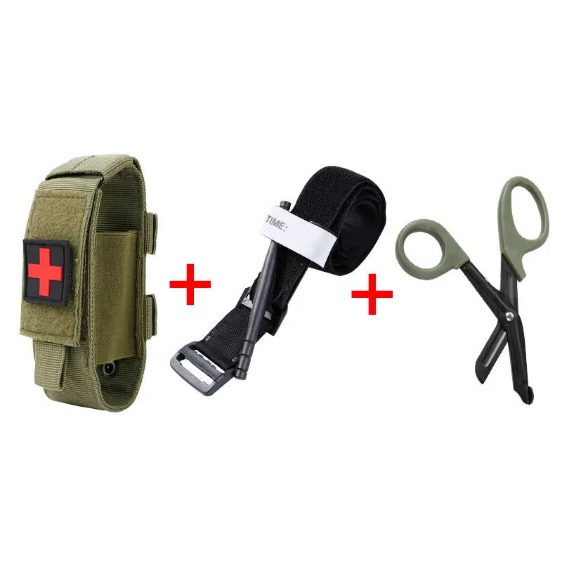 First Aid Kit Tourniquet Set Pouch Nursing Holder