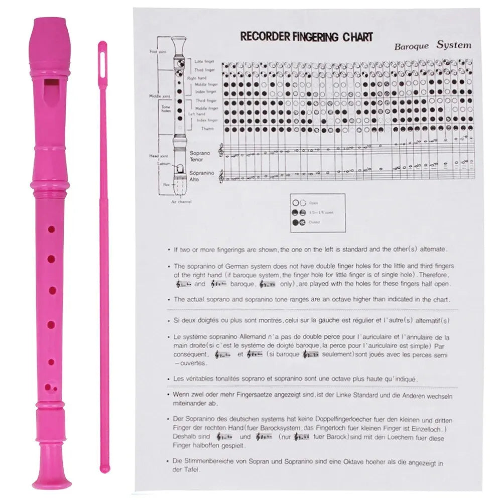 8 Hole Clarinet Long Flute