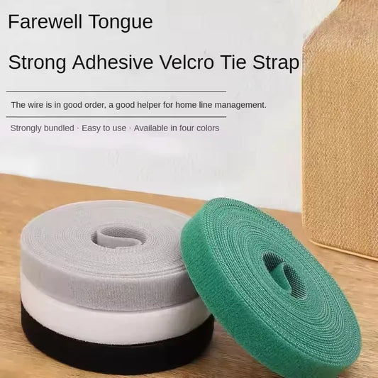 Reusable Velcro Cable Organizer Roll