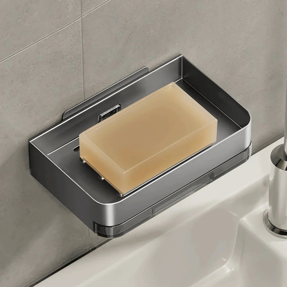 Aluminum Alloy Bathroom Soap Holder