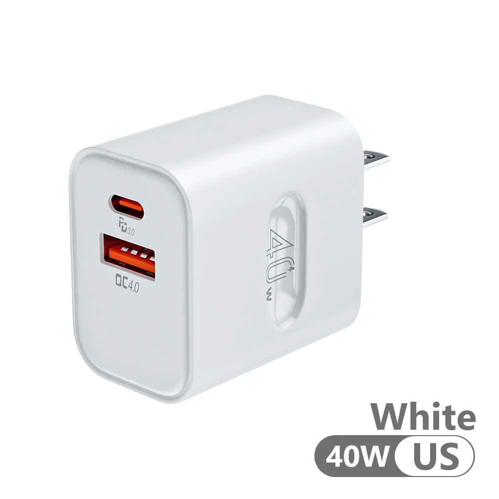 Olaf 40W USB C Quick Charger Adapter
