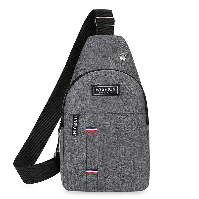 Men's One Shoulder Crossbody Chest Bag