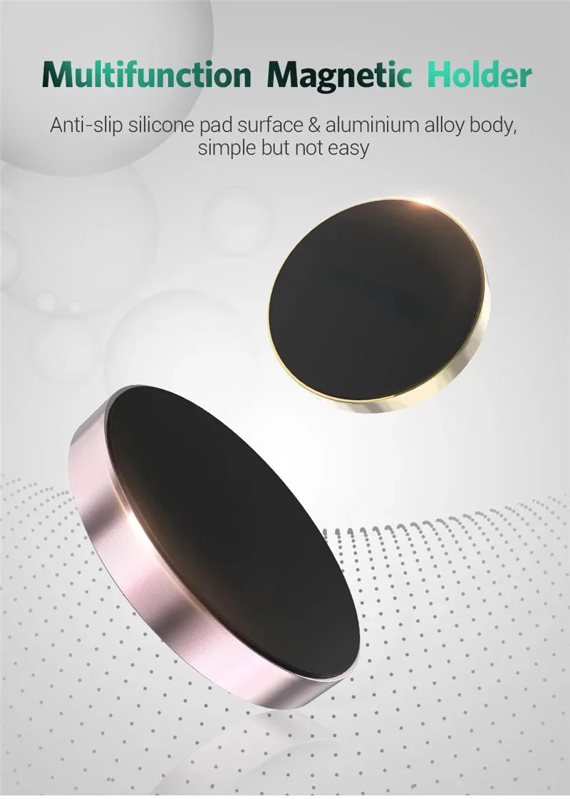 Magnetic Phone Car Holder Stand for iPhone Samsung Xiaomi Huawei