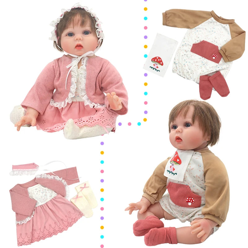 50-55cm Reborn Baby Doll Clothes