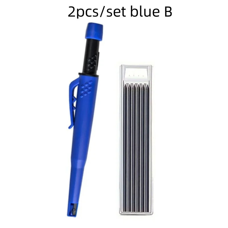 2.8mm Carpenter Mechanical Pencil Set with Sharpener