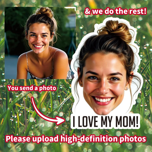 Personalized Custom Photo & Text Stickers