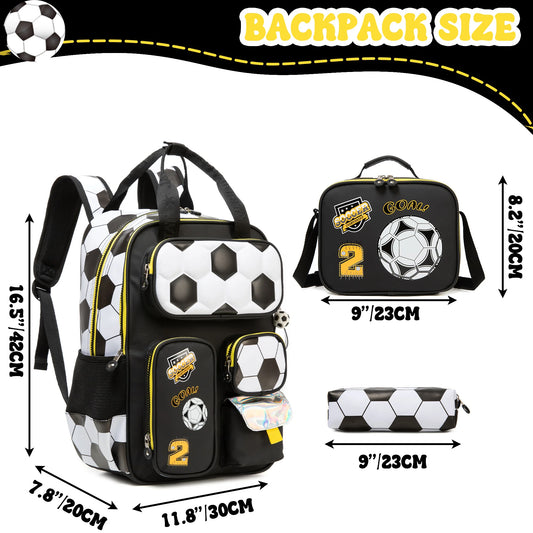 Boys 3-Piece School Backpack Set