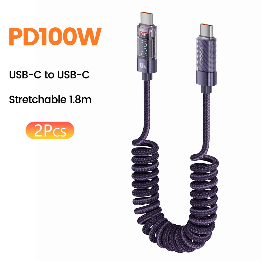 100W USB-C to USB-C Digital Display Cable
